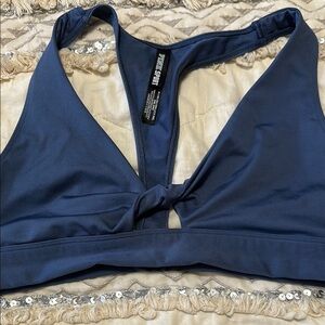 VS Pink Sport Blue Bra XL